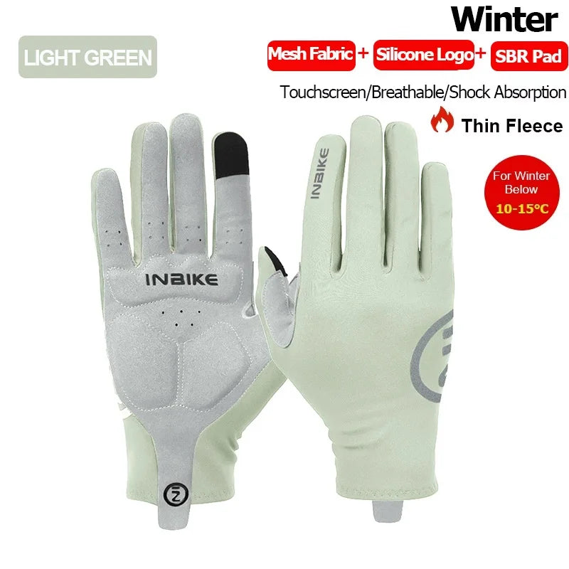 Gants de cyclisme thermique automne et hiver