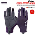 Gants de cyclisme thermique automne et hiver